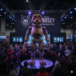 «Nosey»: El Animatrónico Gigante que Desafía la Realidad y Cautiva a Internet